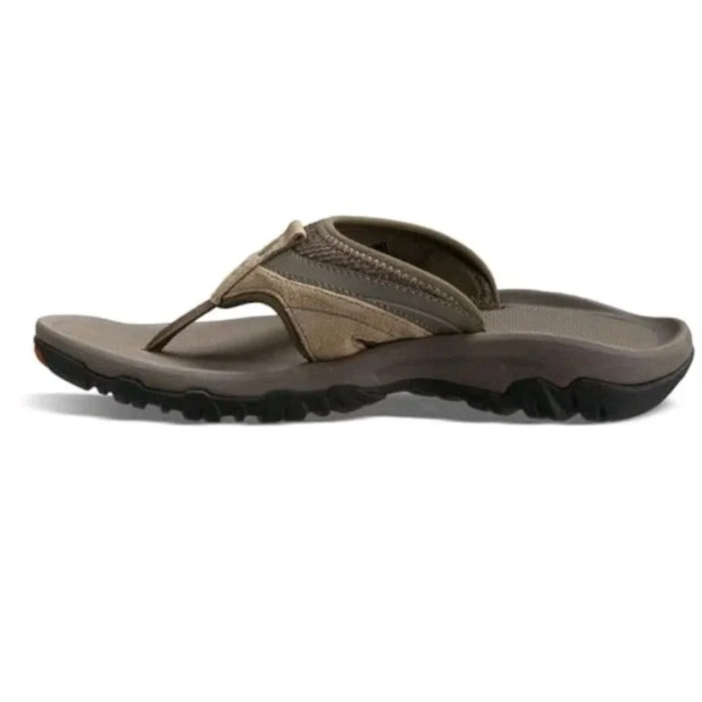 Teva Pajaro Dune Toe Post Flip‎ Flop Sandal Men's US Size 14 New Leather